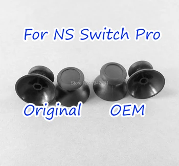 

50PCS Original new 3D Joystick Cap For NS Switch PRO Controller 3D Analog Cover Black For Nintend Switch pro Joystock cap
