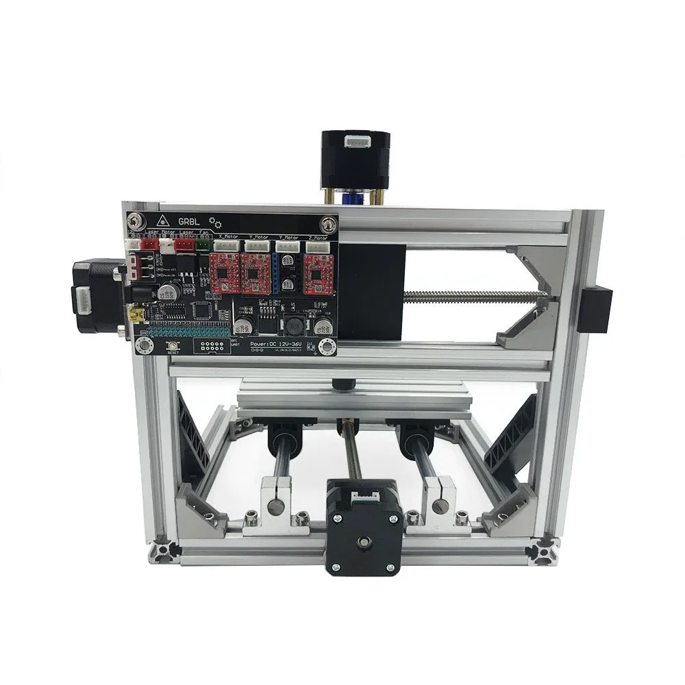 15 Вт CNC1610 мини-станок для лазерной гравировки 500 МВт 2500 мвт 5500 МВт 7500 быстроходный деревообрабатывающий фрезерный станок PCB, металл, сделай сам, резьба по дереву машины