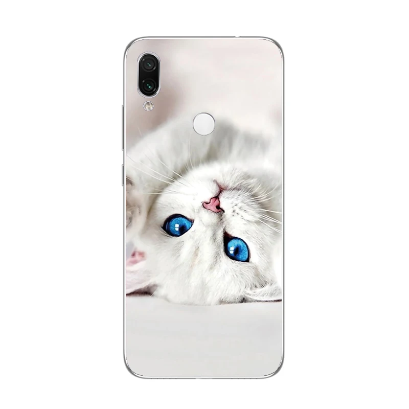 Mềm TPU Cho Xiaomi Redmi Note 7 6 Pro 5 Pro Trong Suốt Coque Hoa Dễ Thương Động Vật Trường Hợp Redmi note 7 Pro phone cases for xiaomi