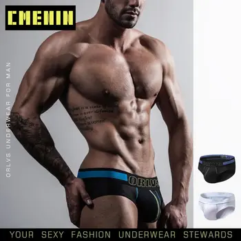 

2020 New Underwear Men Jockstrap Briefs Men Slip Cotton Bikini Sexy Gay Men Underwear Cueca Male Panties Jock Strap Lingerie