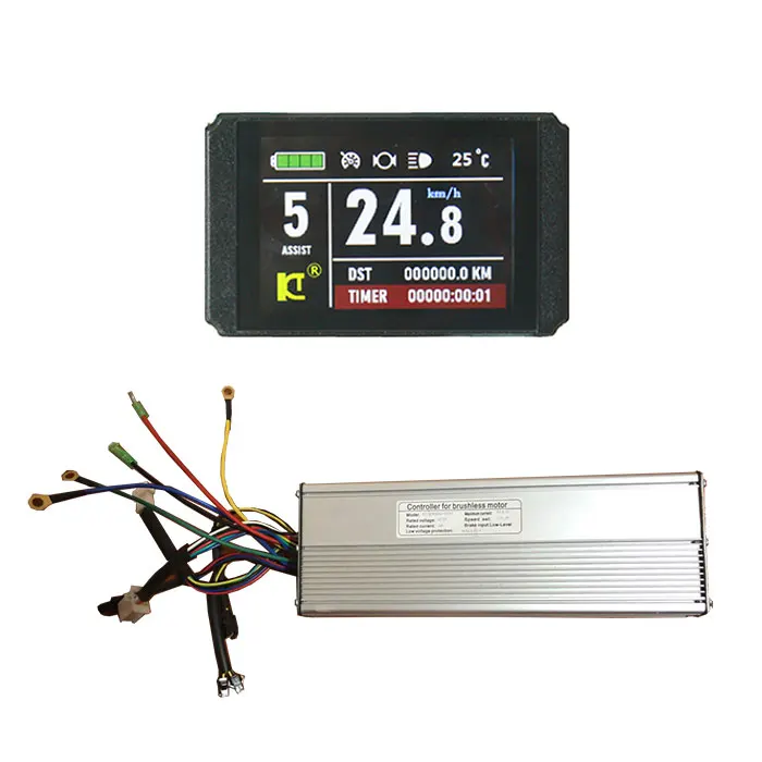 60A controller-LCD8H 72V 60A бесщеточный контроллер двигателя постоянного тока контроллер электровелосипеда+ KT-LCD3 дисплей один набор, используется для 2000 W-3000 W Ebike Kit - Цвет: 60A controller-LCD8H