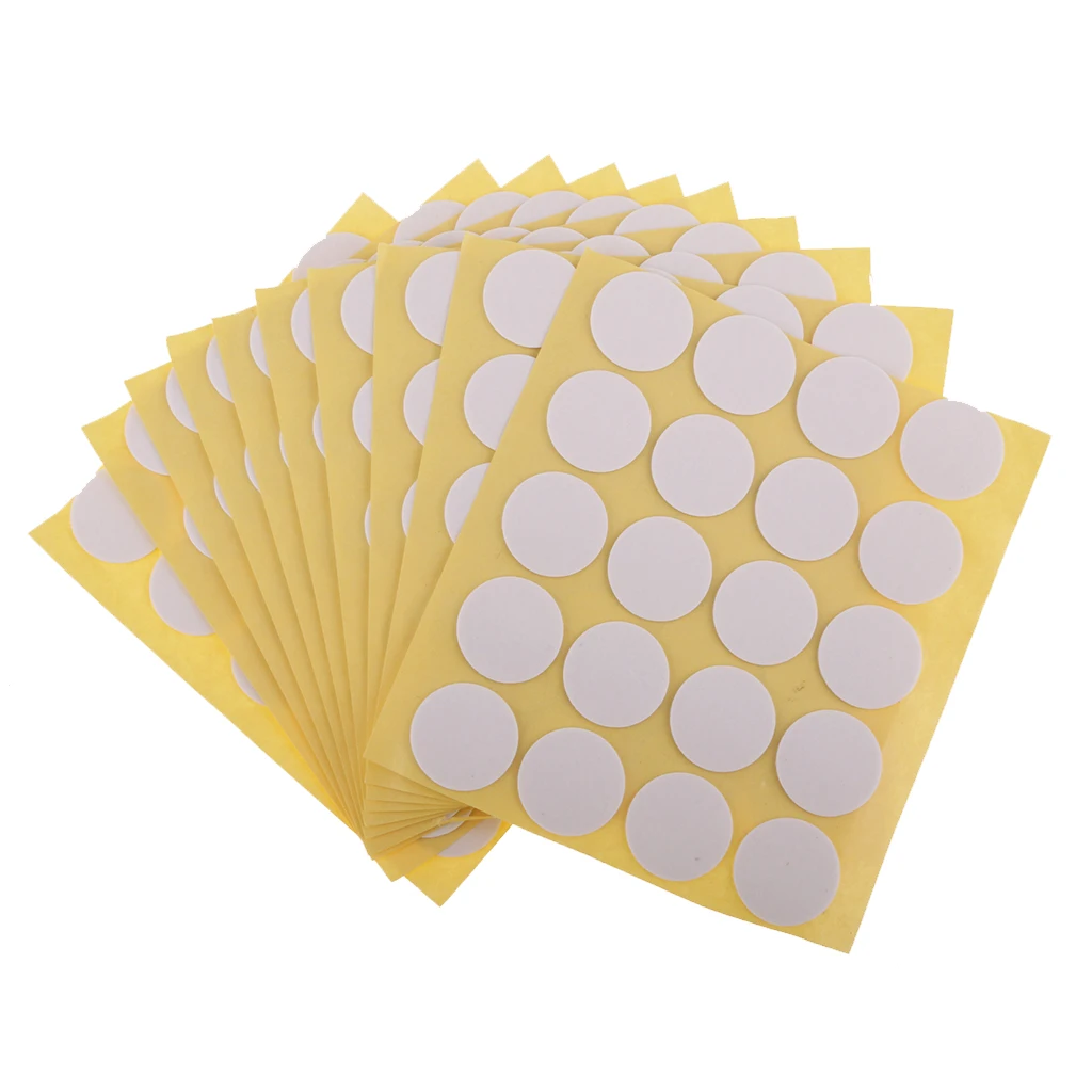 Pack of 200 Candle Wick Stickers Double-sided Adhesive Dots for Candle Making 20mm