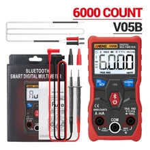 V05B numérique 6000 compte vrai RMS Bluetooth multimètre ca/cc courant tension Amp