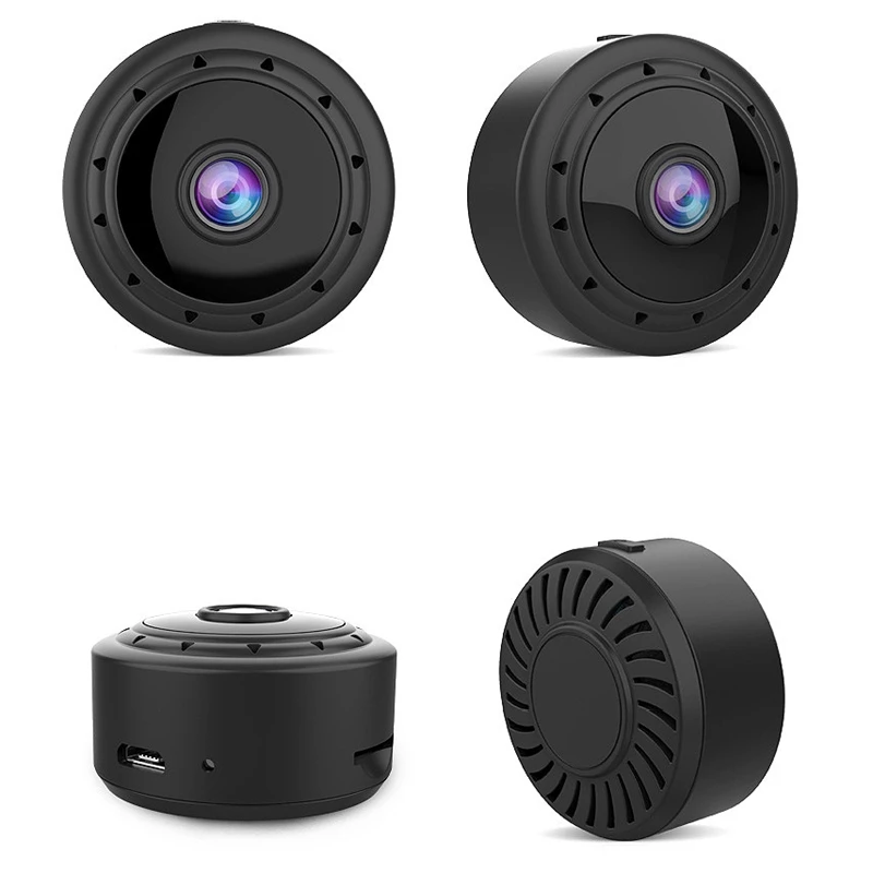 Мини-камера домашней безопасности, WiFi, ночное видение, 1080 P, беспроводная камера наблюдения, удаленный монитор, мини-видеокамеры