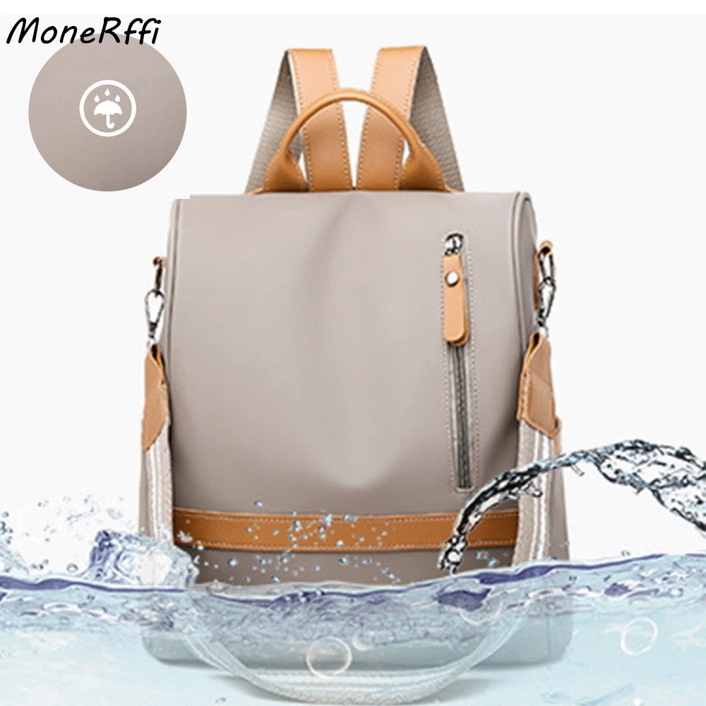 

NEW Backpack Casual Fashion Women's Leisure Multi-function Large Capacity Female Flexo Bag Student Backpacks Dropship