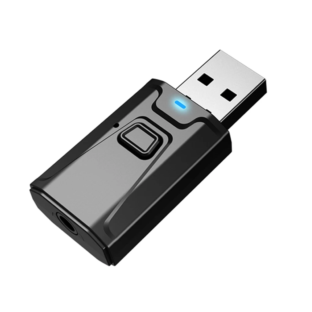 Bluetooth 5 0 аудио приемник микрофон Беспроводной передатчик для телефона компьютера