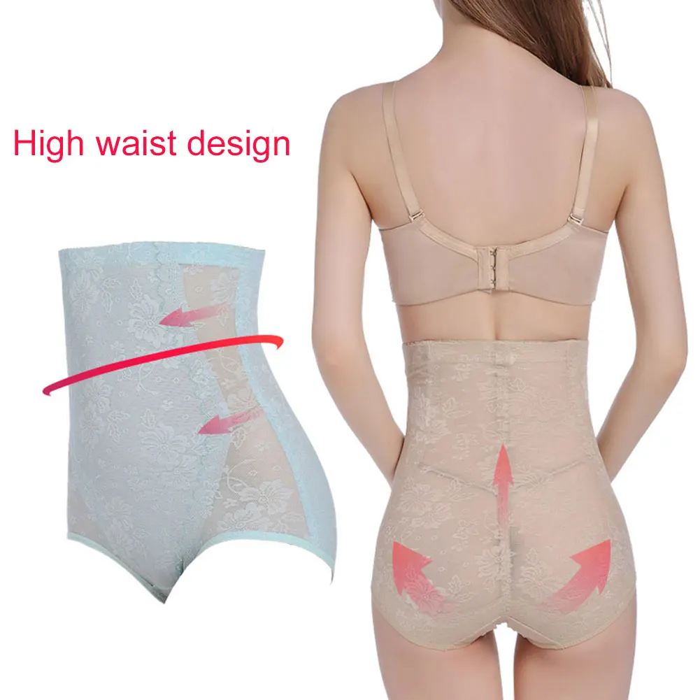 Women Body Shaper Underpants High Waist Tummy Control Butt Lift Ultra Slim Thin Panties J55