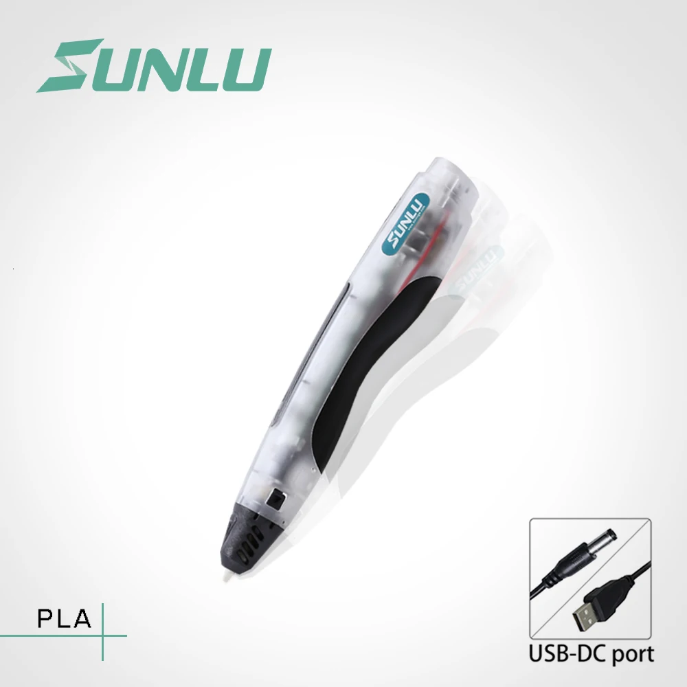 SUNLU Новинка SUNLU 3d Ручка наборы высокое качество расходные PLA нити 1,75 мм SUNLU SL-400 прозрачный
