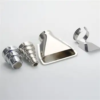 Buy 4pcs 1500W 110V Dual-Temperature Heat Gun Removal Of Rusty Nuts Articles Stainless Steel Concentrator Tips Multifunctional Tools