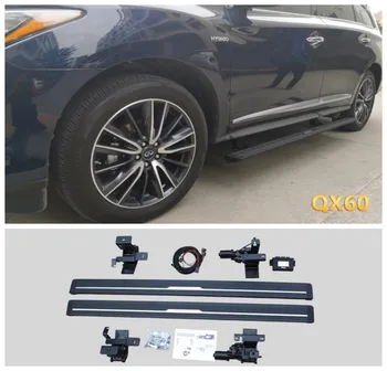 

Electric Motor Automatic Switch Closed Running Boards For INFINITI QX60 2014-2020 Side Step Bar Pedals Nerf Bars