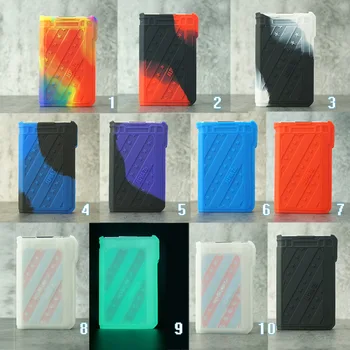 

50pcs Anti-slip silicone case for VOOPOO Alpha Zip Pod texture skin rubber sleeve shield wrap protect cover Fit Alpha Zip