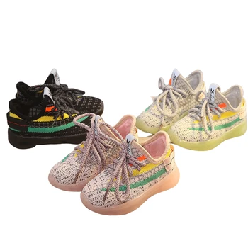 

2020 Summer New Kids Casual Running Trainers Boys Girls Sport Shoes Breathable Sneakers Children Casual Shoes