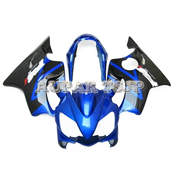 Синий черный градиент рампы Sportbike Чехлы для Honda 2001 2002 2003 CBR600F4i ABS литья под давлением мотоцикл Cowlings