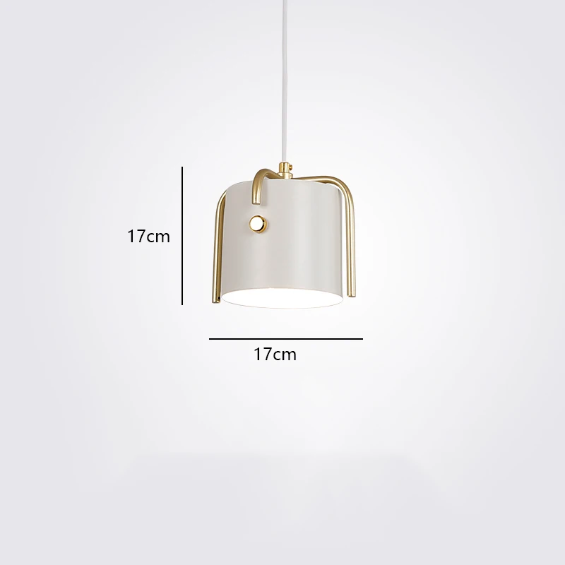 17cmx17cm White Современный Железный художественный подвесной светильник s лампа светодиодный светильник ing скандинавский Крытый Гостиная Ресторан Кухня Бар Лофт Декор Светильник - Цвет корпуса: 17cmx17cm White