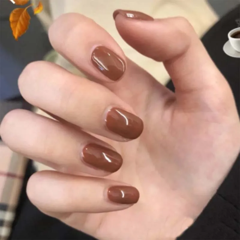 Блестящий градиент цвета Стикер Французский Полный ногтей обертывания наклейки