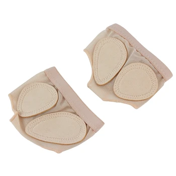 

1 Pair Foot Protector Forefoot Dance Paws Cover Toe Undies Shoes Ballet Gymnastics Dance Latin Practice Foot Set Front Protector