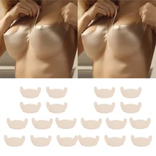 10 пар, самоклеющийся бюстгальтер пуш-ап, наклейка для подтяжки груди, одноразовые накладки для сосков, подушечки для бюстгальтера, невидимые лепестки для груди, вечерние накладки