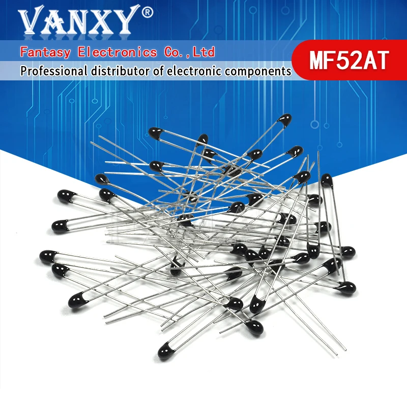 Терморезистор MF52AT MF52 B 500 NTC 3950 1K 2K 3K 5% K 5K 10K 20K 47K 50K 4 7 100 шт.|thermal resistor|ntc thermistorresistor thermal