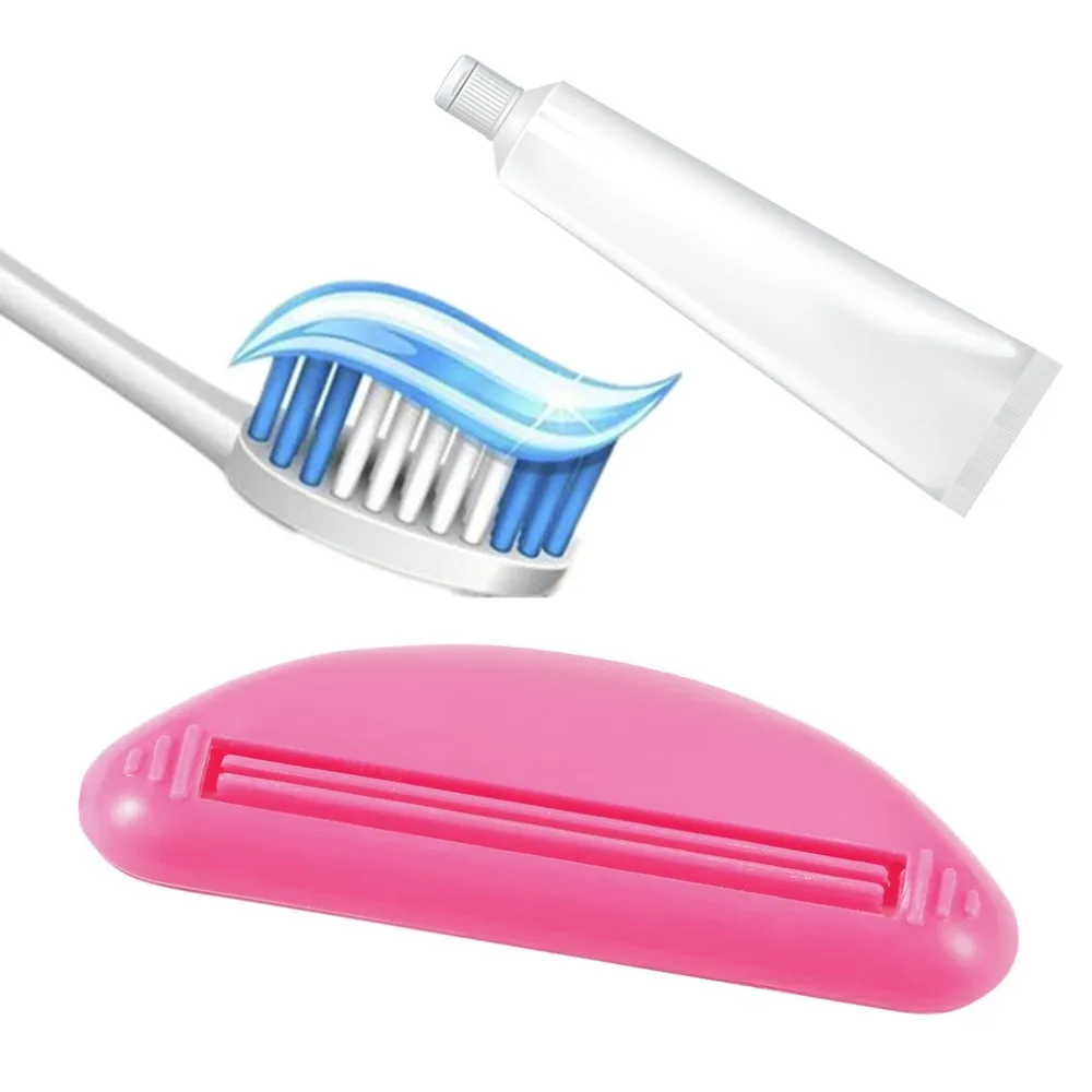 Новинка, 4 шт., Диспенсер случайного цвета, простая соковыжималка, пресс для зубной пасты, дозатор для ванной, соковыжималка для зубной пасты