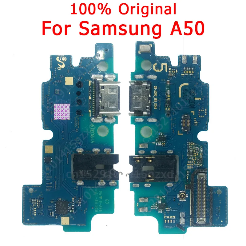Оригинальная Гибкая плата для Samsung A50 зарядный порт 50 зарядных устройств USB разъем