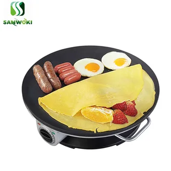 

Electric Crepe Maker machine 32cm Pancake Baing Pan Chinese Spring Roll Pie Grill Machine BBQ Oven Barbecue Roasting Griddle