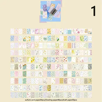 

200pcs/lot Paper Sticker Cute Flowers Plant Decorative Scrapbooking DIY Stickers