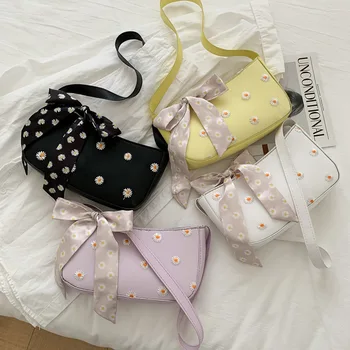 

Scarf accessories bag female Korean version of the foreign style simple shoulder bag fashion wild crossbody underarm bag