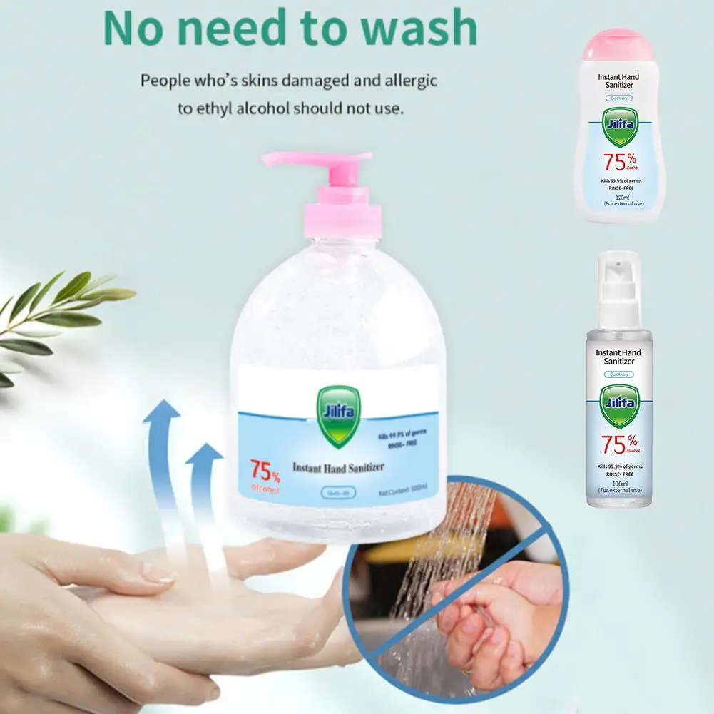 500 Ml Disposable Hand Sanitizer Rinse Free 75% Alcohol Hand Soap Hand Wash Gel For Home Travel Instant Cleaning 500 Ml Disposable Hand Sanitizer Rinse Free 75% Alcohol Hand Soap Hand Wash Gel For Home Travel Instant Cleaning