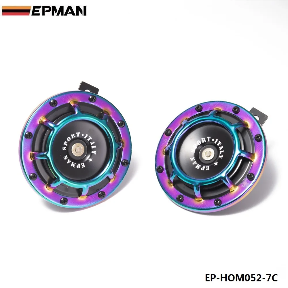 1Pair 12V 110DB Universal Grille Mount Twin Super Tone Electric Car Horn For BMW Audi VW For Honda Car EP-HOM052