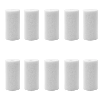 

Filter Sponge Replacements for Intex Washable Reusable Swimming Pool Filter Foam Sponge Cartridge 10Pcs