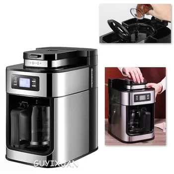 

DEVISIB All-in-One Coffee Machine Espresso Coffee Maker with Grinder Automatic Americano Kitchen Appliances 3 Year Warranty