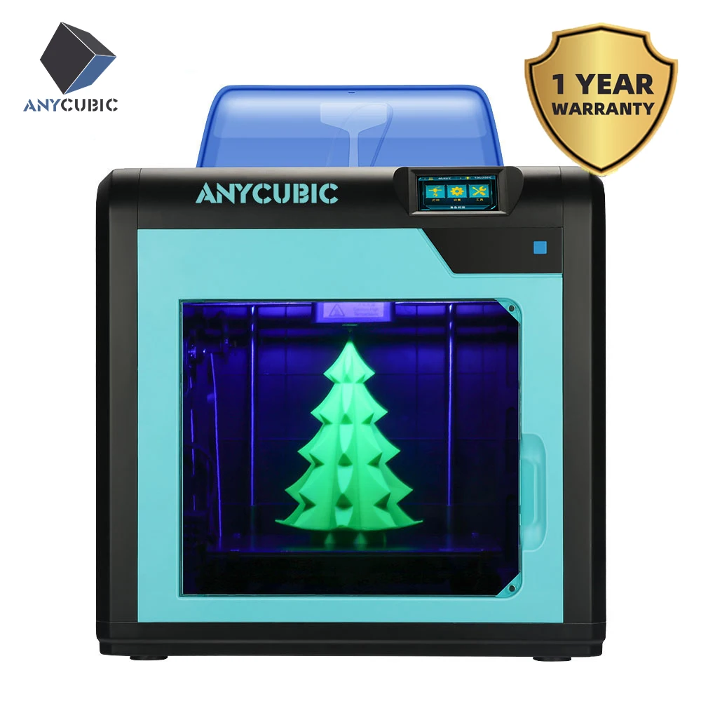 3D принтер ANYCUBIC 4Max Pro с закрытым пространством для печати объемная сборка