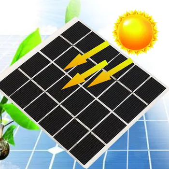 

Solar Panel 2W Module Home Improvement Toys Part Solar Charging Equipment Durable 6V ETFE Mini DIY Reusable Environmental