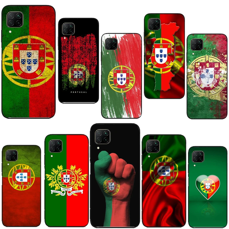 Custodia Bandiera Portogallo Per Huawei P60 P40 P20 P30 Pro Nova 5T 9 P Smart Honor X8 X9A 50 70 Magic 5 Lite Cover