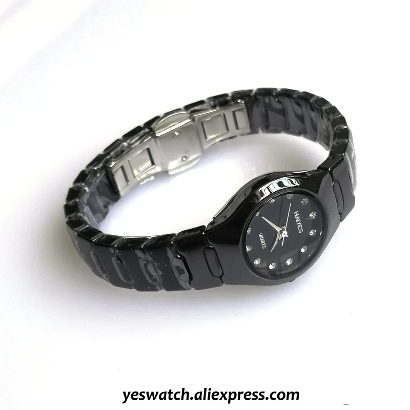 HAIYES, керамические парные часы, модные, Топ бренд, роскошные, простой дизайн, для влюбленных, кварцевые часы Relgoio Masculino Relojes