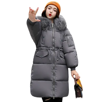 

new design Korean Style 2020 Winter Jacket Women Stand Collar Solid Female Down Coat Loose Oversized Womens Short Parka coat 003