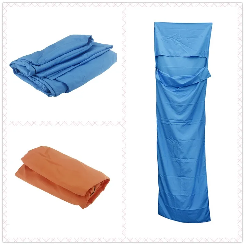 Ultralight Outdoor Sleeping Bag Liner Polyester Pongee Portable Single Sleeping Bags Camping Travel Healthy Outdoor Sleeping Bag 5