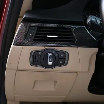 

Soft Carbon Fiber For BMW E90 E92 E93 3 Series 2005-2013 Car Headlight Switch Frame Trim