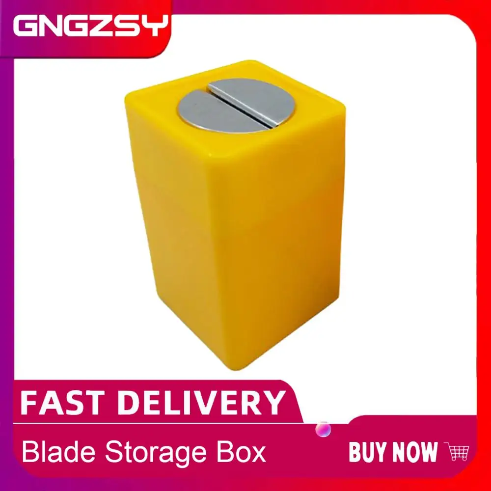 

Safety Trash Blades Disposal Container for Snap Off Knife Vinyl Car Wrap Carbon Film Sticker Cutter Blade Storage Box E07