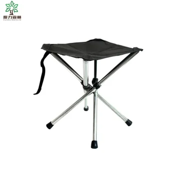 

Telescopic stool outdoor portable stainless steel folding chair camping beach mini stool fishing chair folding stool
