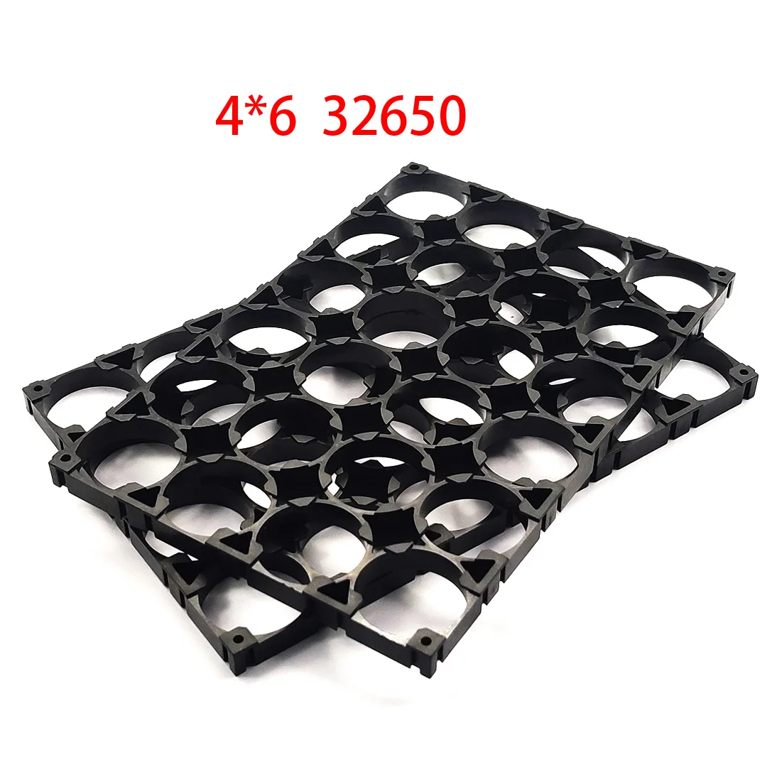 

32650 Battery Holder Cell Holder Anti-Vibration Plastic Brackets 32650 Bracket For 32650 Batteries