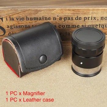 

10X Hobbies For Gems Focused Eye Loupe Interchangeable Reticle Scale With 8LED Stretchable Jewelry Magnifier Monocular Handheld