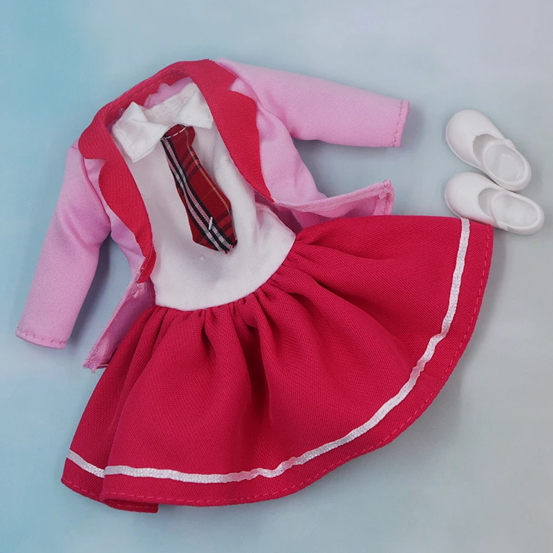 Blyth кукла Blyth наряд костюм для 1/6 BJD Licca тело костюм игрушка девушка подарок для куклы Индивидуальные - Цвет: DK16