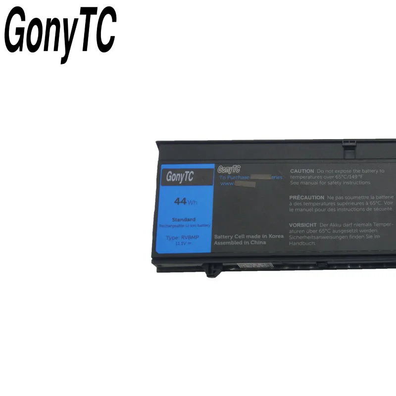 11,1 В 44WH XT3 Аккумулятор для ноутбука Dell Latitude XT3 планшетный ПК RV8MP H6T9R 1NP0F 37HGH подлинный Аккумулятор для ноутбука