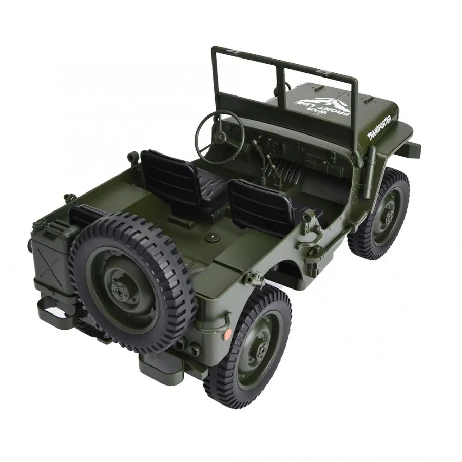 JJRC Q65 2,4 GHz 1/10 RC грузовик военный автомобиль 4 колеса внедорожник RC модель дистанционного управления альпинистский автомобиль военный грузовик