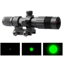 Тактический ультра Night Evolution пистолет свет с зумом зеленый лазерный тактический фонарик для оружия подходит 20 мм планка Вивера
