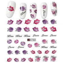 32 дизайн Фламинго фрукты/цветок серия лак для ногтей аппликация
