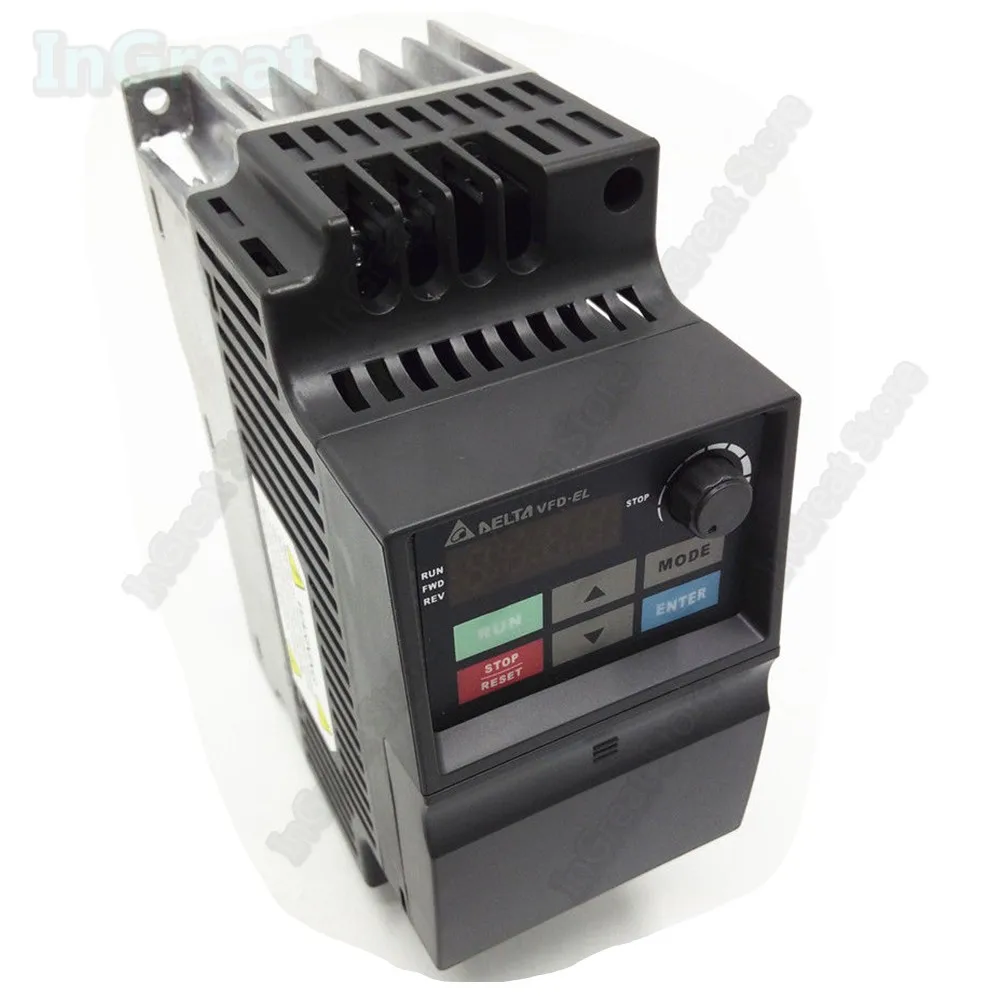 220 кВт Delta 750 В 1PH 600 Вт 1hp Гц AC VFD EL VFD007EL21A векторный драйвер привода для конвейерного