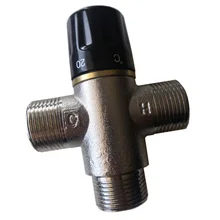 Медь контроль температуры термостатический легко установить кухонный смеситель для душа износостойкие Аксессуары Универсальный нержавеющий