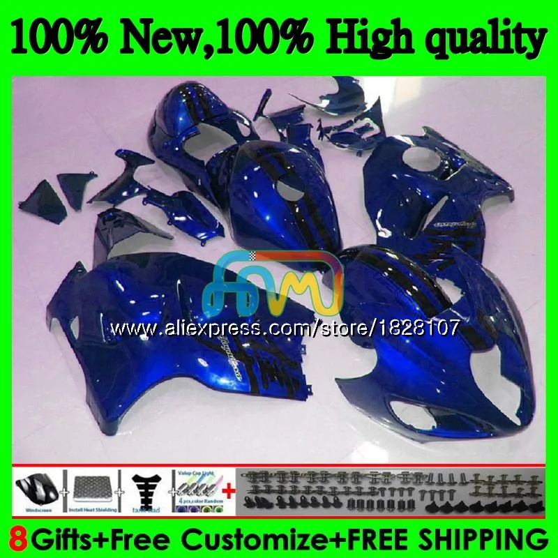 Корпус для SUZUKI Hayabusa GSXR жемчужно-синий 1300 GSXR1300 96 97 98 99 01 48BS. 22 GSXR-1300 1996 1997 1998 1999 2000 2001 обтекатель